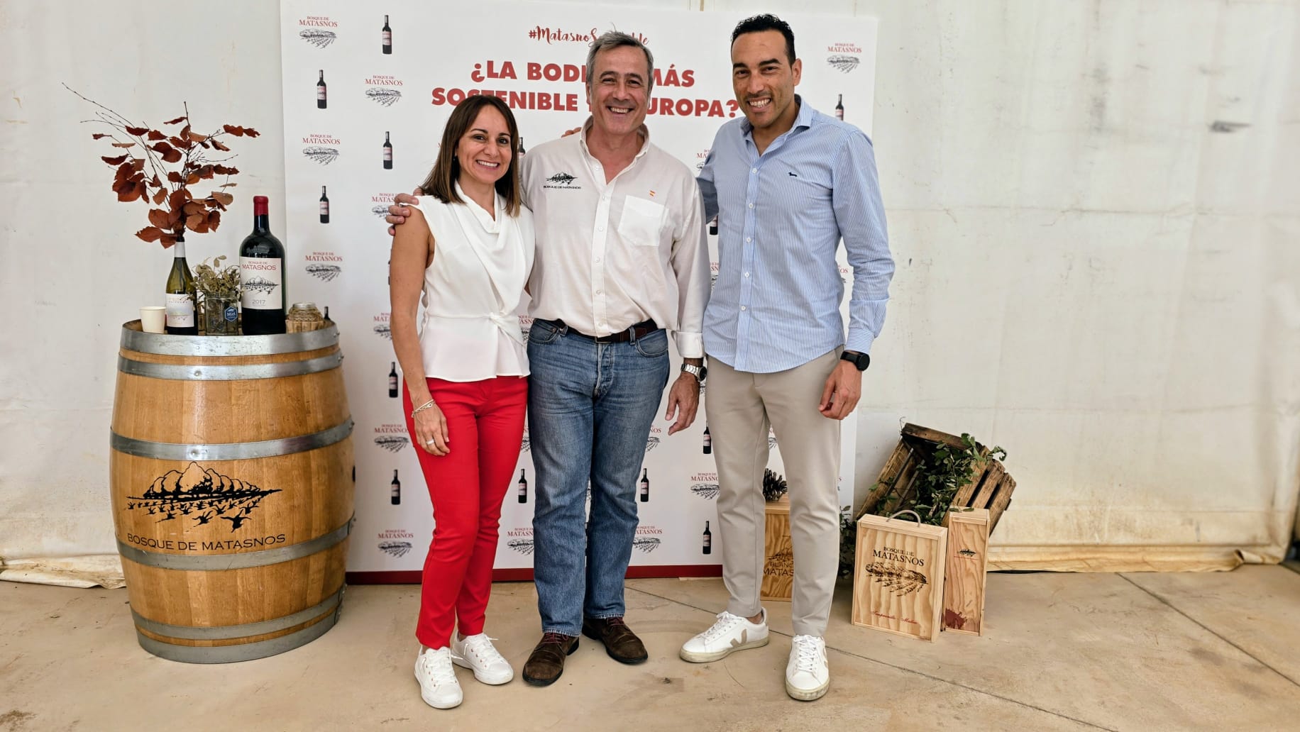Inauguración de la nueva bodega Bosque de Matasnos